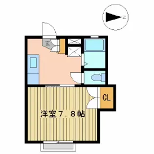 フレグランスK【1階】の間取り