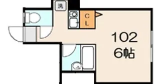 パンシー・ローズハウス1階【1階】の間取り