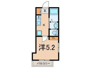 仮)岸谷3丁目新築工事【3階】の間取り