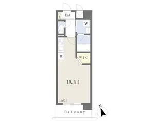 熊本県熊本市中央区段山本町【マンション】の間取り