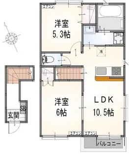 FAMISIAPIA【2階】の間取り