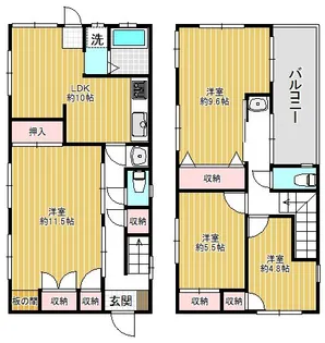 安藤ビル【2階】の間取り