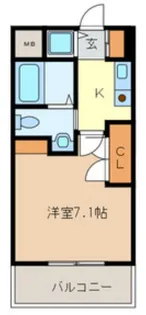 JCアベニューみずほ台【4階】の間取り