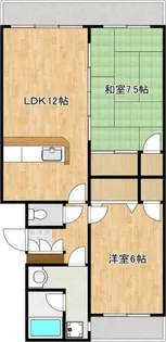 エスペランサ須屋【2階】の間取り
