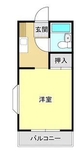 アーバニーハイム上之手【2階】の間取り