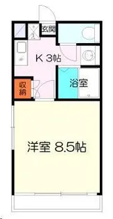 ディテーラーハイツ【2階】の間取り