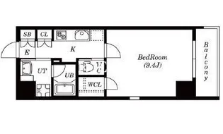 コルニーチェ小石川【6階】の間取り