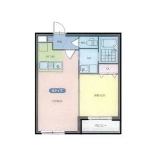 サンシティ平岸【2階】の間取り