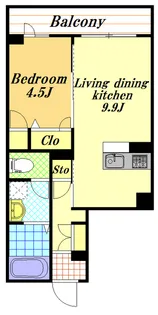 ラウェル【3階】の間取り
