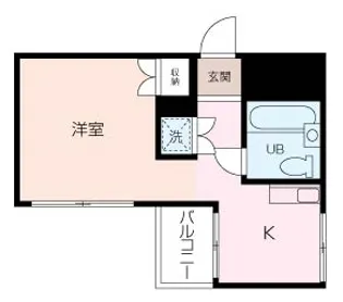 晴嵐マンション【3階】の間取り