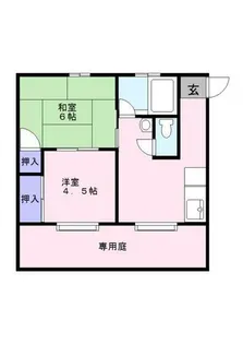 グリーンハイツ【3階】の間取り