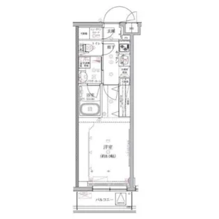 クレイシア祐天寺【3階】の間取り