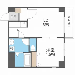 ALLURE MARUYAMA【2階】の間取り