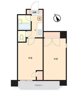 メゾン・ド・エグレット【3階】の間取り