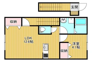 Maison de Rich【2階】の間取り