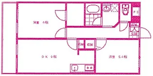 プルメリアガーデン【5階】の間取り