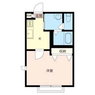 マ・メゾンINAGI【1階】の間取り