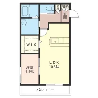 ブランシール【2階】の間取り