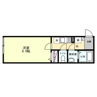 アーバンヒルズ【2階】の間取り