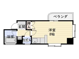 エクステンド加治屋【3階】の間取り
