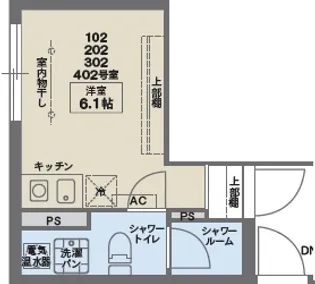 COCOFLAT十条【2階】の間取り