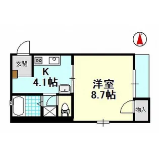 パル・ツカサ【3階】の間取り