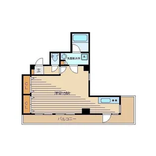 プティ・リヴァージュ【5階】の間取り