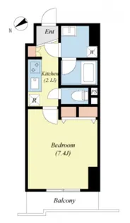 スカイコートグランデ清澄白河【5階】の間取り