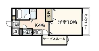 メユール21【3階】の間取り