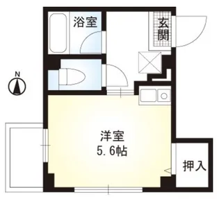 エスポワールハイム【3階】の間取り