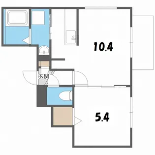 ライズN33【4階】の間取り