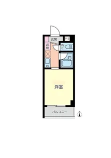 マンション恵【1階】の間取り