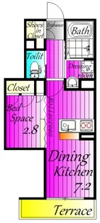 My Style 松戸【1階】の間取り