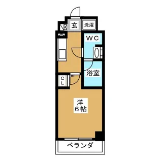 メインステージ北千住III【14階】の間取り