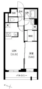 タスキプライムテラス中村橋【1階】の間取り