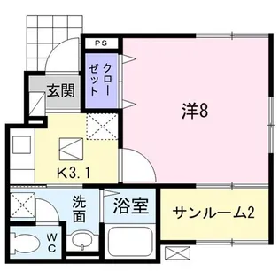 アド ブランチ【1階】の間取り