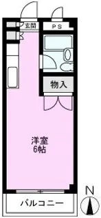 吉川サンパレス【2階】の間取り