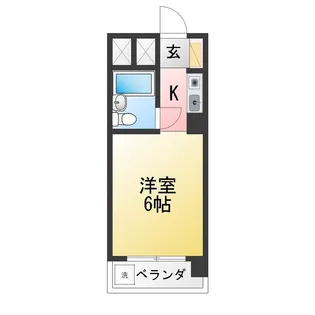 サンコートにしび【2階】の間取り