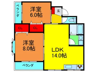 Maison Bani Kori【3階】の間取り