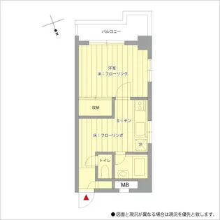 グランエクリュ中目黒【4階】の間取り