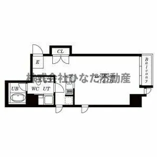 LOIS GRAND靭公園【8階】の間取り