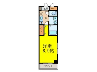 ジュネス・ブランド-ルの間取り