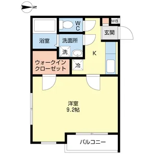 サントノーレ【2階】の間取り