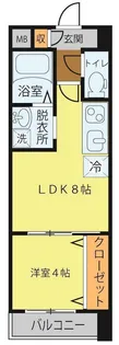 シェルグランデ泉中央【3階】の間取り