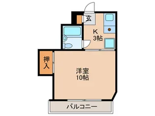 メゾン小松【1階】の間取り