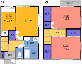 ガーデンコーポスズキ【1階】の間取り