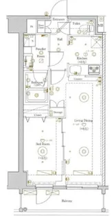 GENOVIA王子神谷skygarden【7階】の間取り
