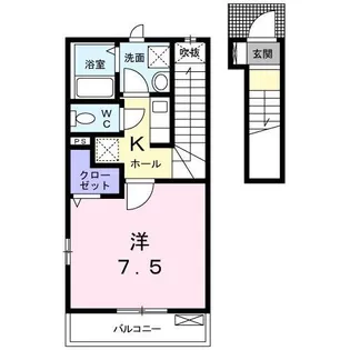 エル・シャルマンII【2階】の間取り