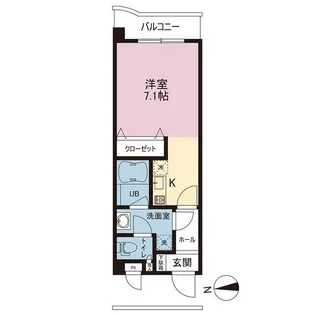 エクセルハイムII【3階】の間取り