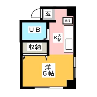 ドエルソウダ【1階】の間取り